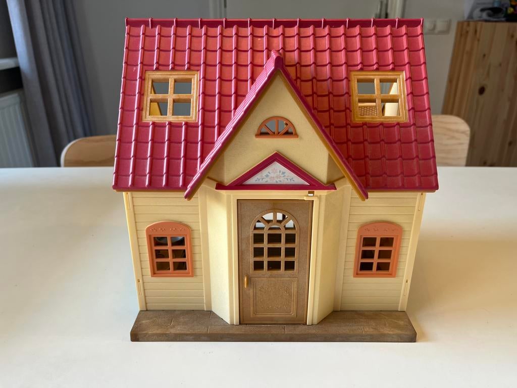 Sylvanian families huis, Kinderen en Baby's, Speelgoed | Poppenhuizen, Ophalen of Verzenden, Zo goed als nieuw, Poppenhuis