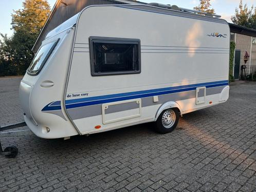 Hobby De Luxe Easy 400 KB - 2004, met stapelbed en voortent, Caravans en Kamperen, Caravans, Particulier, tot en met 4, 750 - 1000 kg