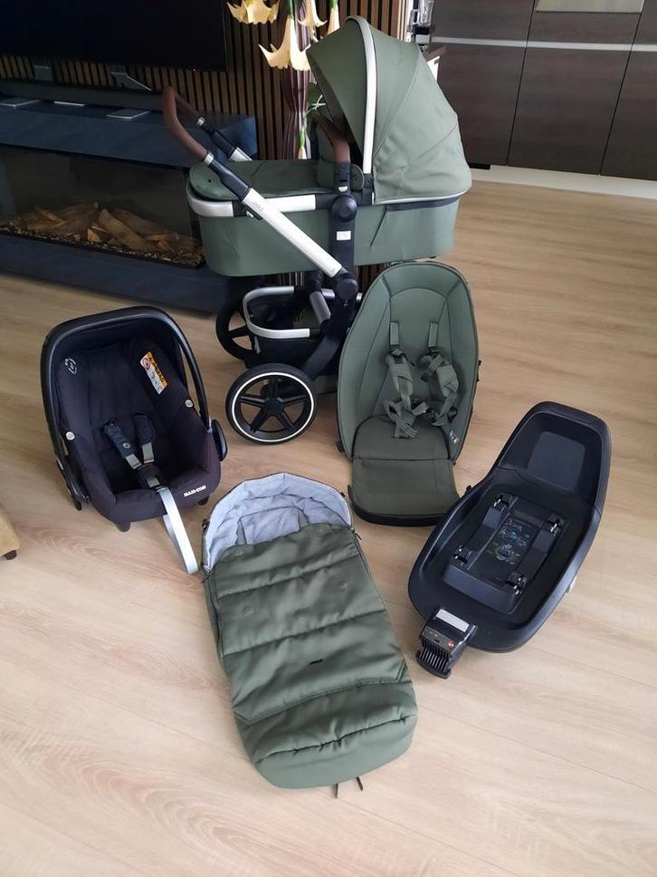 Joolz Day + Maxi Cosi Isofix Set, Kinderen en Baby's, Kinderwagens en Combinaties, Gebruikt, Combiwagen, Overige merken, Met autostoeltje