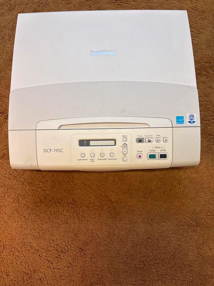 Brother DCP-195C All-in-One Inkjetprinter, Computers en Software, Printers, Gebruikt, All-in-one, Inkjetprinter, Kleur printen
