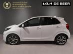 Kia Picanto 1.0 MPi 67pk 4-zits Design Edition Leer/ Navi/ C, Auto's, 12 maanden, Gebruikt, 4 stoelen, Wit