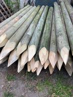38 stuks Tuinpalen geimpregneerd 10cm dik, Tuin en Terras, Palen, Balken en Planken, Ophalen, Zo goed als nieuw, 180 tot 250 cm
