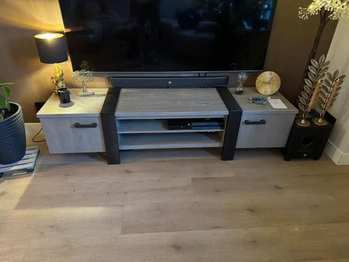 Complete set landelijke industriële meubels, Huis en Inrichting, Tafels | Eettafels, Gebruikt, 50 tot 100 cm, 150 tot 200 cm, Vier personen
