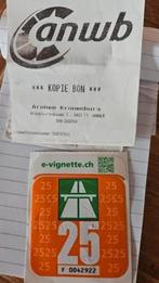 Vignet Zwitserland, Tickets en Kaartjes, Autovignetten, Eén persoon