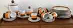 23 delig retro servies Winterling Schwarzenbach Bavaria, Ophalen, Porselein, Overige stijlen, Compleet servies