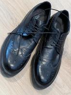 Trussardi leather Brogues / Leren Schoenen, Zwart, Ophalen of Verzenden, Zo goed als nieuw, Veterschoenen