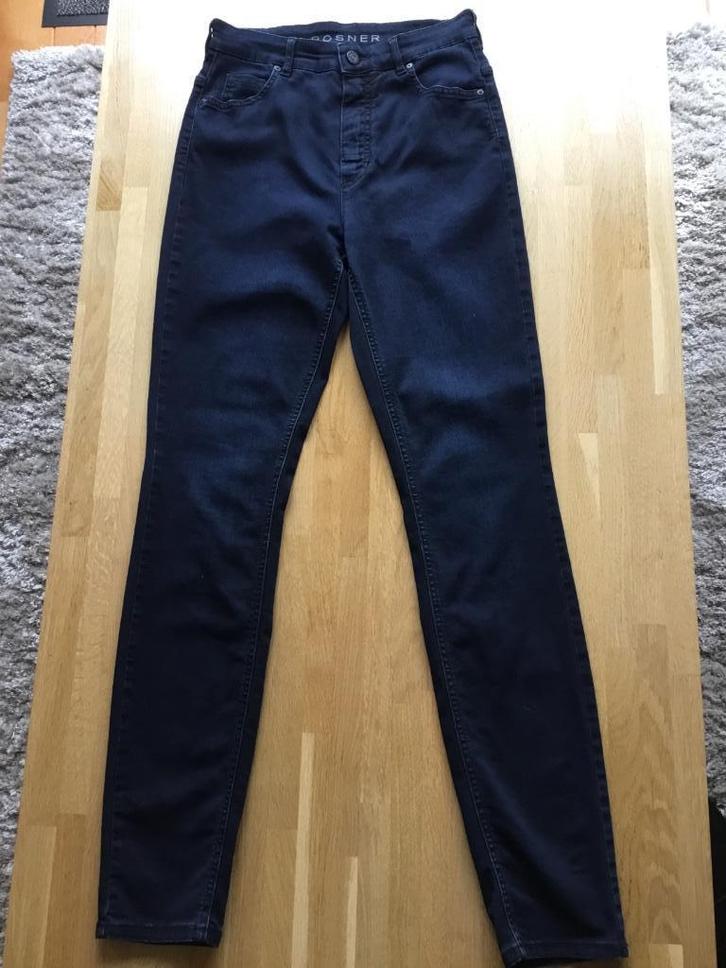 Donkerblauwe Rosner spijkerbroek Audrey mt 36, Kleding | Dames, Broeken en Pantalons, Zo goed als nieuw, Maat 36 (S), Blauw, Lang