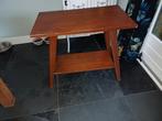 Vintage bijzettafel, Ophalen, Gebruikt, Vintage, 55 tot 75 cm