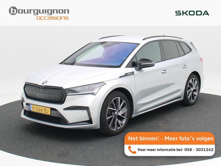 Skoda Enyaq iV 60 Sportline 180 Pk Automaat | Full LED | Sto, Auto's, Skoda, Bedrijf, Te koop, Enyaq, ABS, Achteruitrijcamera