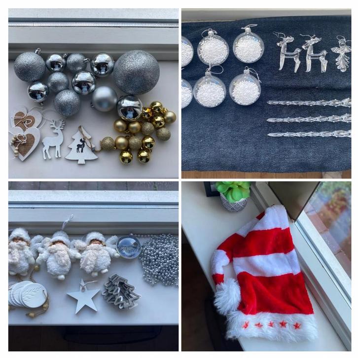 Kerstornamenten, Diversen, Kerst, Zo goed als nieuw, Ophalen of Verzenden
