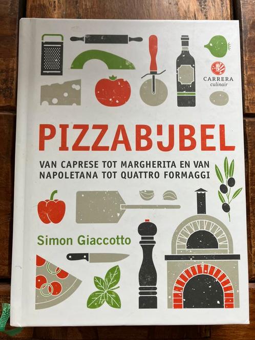 Simon Giaccotto - Pizzabijbel, Boeken, Kookboeken, Gelezen, Hoofdgerechten, Tapas, Hapjes en Dim Sum, Overige typen, Italië, Ophalen of Verzenden