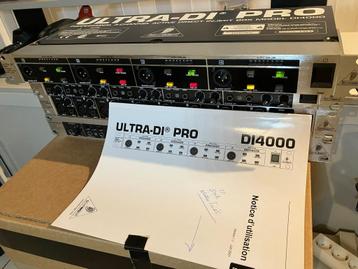 Behringer DI4000 PRO 4-Channel Active DI-Box  beschikbaar voor biedingen