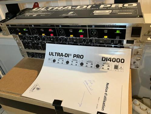 Behringer DI4000 PRO 4-Channel Active DI-Box, Muziek en Instrumenten, Effecten, Gebruikt, Ophalen of Verzenden