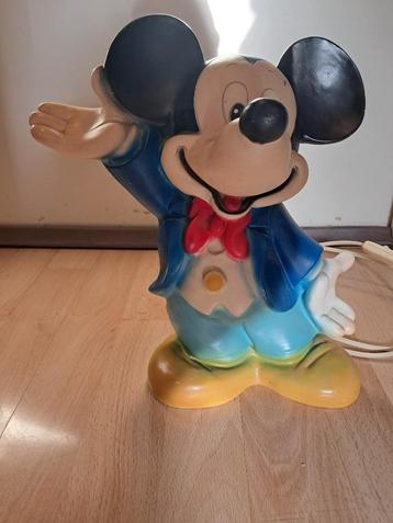 Vintage HEICO Mickie Mouse Lamp / Kinderlamp / Figuurlamp beschikbaar voor biedingen
