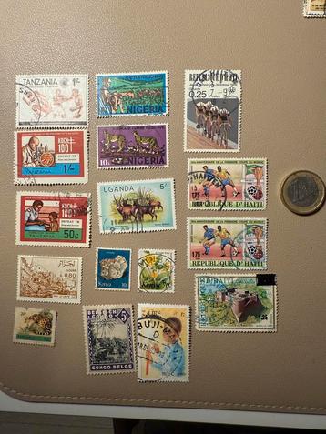 Postzegels Afrika - Diverse landen beschikbaar voor biedingen
