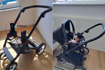 Maxi cosi autostoel met Mutsy Evo Kinderwagen Frame beschikbaar voor biedingen