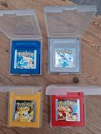 4x Pokemon Game.s, Spelcomputers en Games, Games | Nintendo Game Boy, Vanaf 3 jaar, Gebruikt, Ophalen of Verzenden, 1 speler