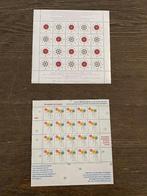 postzegels Nederland velletjes december zegels, Verzenden, Na 1940, Postfris