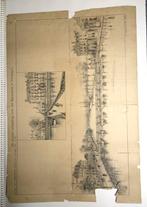 Bijvoegsel van de Middelburgsche courant uit 1897, Verzamelen, Foto's en Prenten, Gebruikt, Ophalen of Verzenden