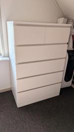 Ikea Malm ladekast 6 lades, Huis en Inrichting, Kasten | Ladekasten, Ophalen, 50 tot 100 cm, Zo goed als nieuw, 3 of 4 laden