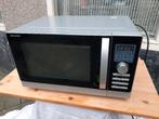 Sharp R843INW - Combi-magnetron - zilver, Witgoed en Apparatuur, Magnetrons, Ophalen, Combimagnetron, Crisp, Gebruikt