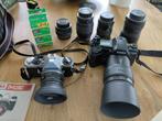 een Pentax en een Sigma met lenzen, Ophalen, Zo goed als nieuw, Spiegelreflex, Pentax