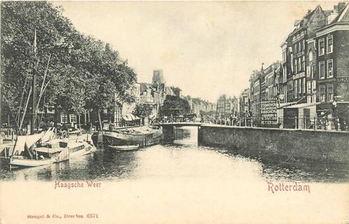 (388-165-027) Rotterdam Haagsche Weer, Verzamelen, Ansichtkaarten | Nederland, Zuid-Holland, Verzenden