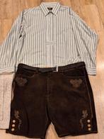 Lederhose 60 overhemd kousen oktoberfeest, Ophalen, Gedragen, Overige maten