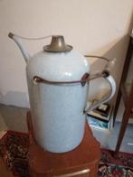 2 keer antieke emaille peteroleum kan., Antiek en Kunst, Ophalen of Verzenden