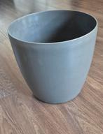 Grijze Elho Brussels Bloempot - Zo goed als nieuw, Kunststof, Rond, Zo goed als nieuw, Minder dan 40 cm