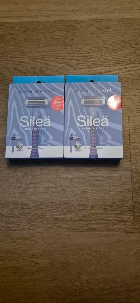 Silea scheermesjes en houder, Sieraden, Tassen en Uiterlijk, Uiterlijk | Lichaamsverzorging, Nieuw, Overige typen, Ophalen of Verzenden