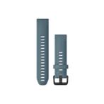Garmin horlogebandje  Quickfit 20 mm lakeside blue silicone, Ophalen of Verzenden, Nieuw, Blauw, Android