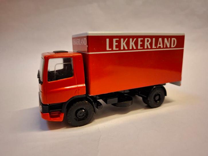 DAF 75 ATI LION CAR 1996 Lekkerland Express nieuw in doos, Hobby en Vrije tijd, Modelauto's | 1:50, Nieuw, Bus of Vrachtwagen