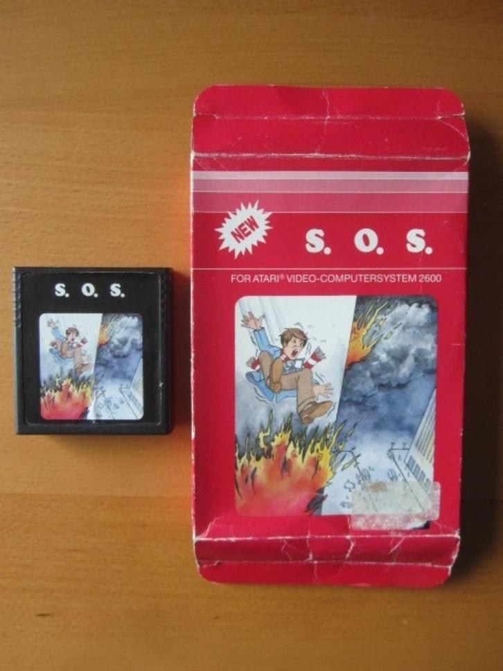 S.O.S. Atari 2600, Spelcomputers en Games, Games | Atari, Gebruikt, Atari 2600, Overige genres, 1 speler, Vanaf 7 jaar, Ophalen of Verzenden
