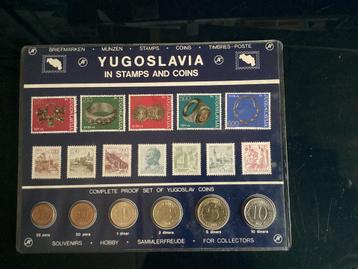 Joegoslavie postzegels en munten beschikbaar voor biedingen