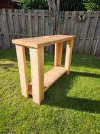 Steigerhouten Sidetable / Bijzettafel, Huis en Inrichting, Tafels | Sidetables, Ophalen, Gebruikt, 100 tot 150 cm, Landelijk