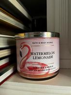 Bath & Body works kaars, Waterlemon Lemonade, nieuw, 3-wick, Huis en Inrichting, Woonaccessoires | Kandelaars en Kaarsen, Overige materialen