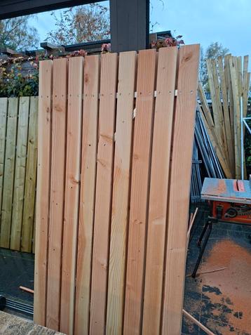 Schuttingdeur nieuw stalen frame 90x196 cm Zeer luxe  beschikbaar voor biedingen