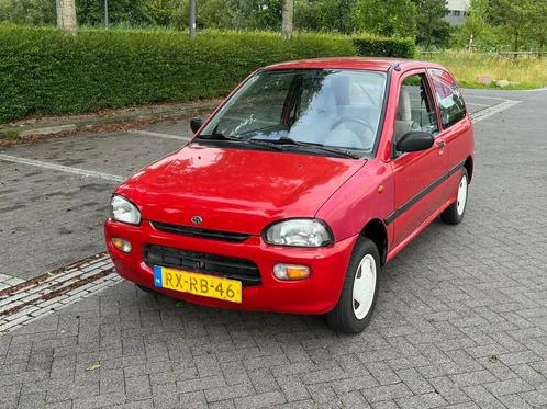 Subaru Vivio 0.7 GLI 1997 Rood, Auto's, Subaru, Particulier, Vivio, Benzine, Hatchback, Handgeschakeld, Origineel Nederlands, Rood