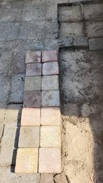 Gratis betontegel 15x15 cobblestones tuintegel, Tuin en Terras, Gebruikt, Klinkers, Ophalen of Verzenden, 10 m² of meer