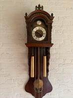 Antieke hangklok met gewichten, Ophalen