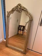 Grote barok spiegel / kuif spiegel, Antiek en Kunst, Ophalen, Rechthoekig