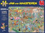 haasteren kinderfeestje 1000 stukjes, Ophalen of Verzenden, 500 t/m 1500 stukjes, Legpuzzel, Zo goed als nieuw