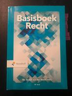 Basisboek recht 18e druk, Ophalen of Verzenden, Zo goed als nieuw