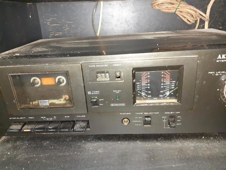 Akai Model CS-m01 - Vintage, Audio, Tv en Foto, Cassettedecks, Enkel, Akai, Ophalen