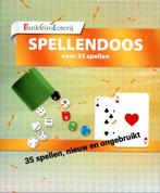 Spellendoos voor 35 dobbelsteen/ kaartspellen, NIEUW, Ophalen of Verzenden, Nieuw