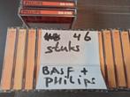Partij nette cassettebandjes BASF + Philips (46 stuks), Cd's en Dvd's, Cassettebandjes, Ophalen of Verzenden, Gebruikt, Overige genres