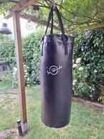Hele mooie zwarte boksbal van Sei Shindo 36x100 cm, Sport en Fitness, Boksen, Ophalen, Gebruikt, Boksbal