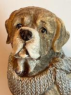 Beeld Hond met sjaal, Ophalen of Verzenden, Zo goed als nieuw, Dier