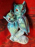 Jema Holland Uilen blauw groen, Antiek en Kunst, Ophalen of Verzenden